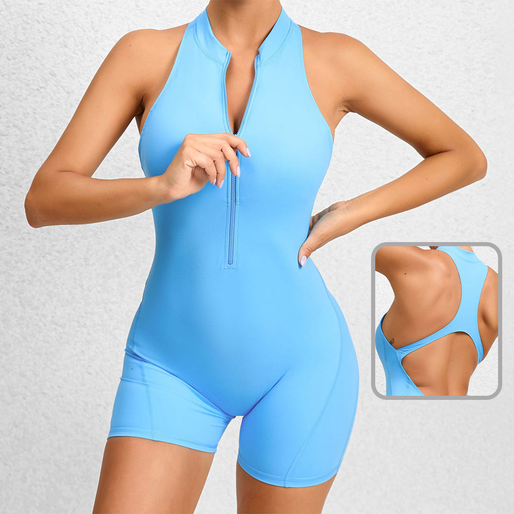 SculptFit™ Zippered Jumpsuit