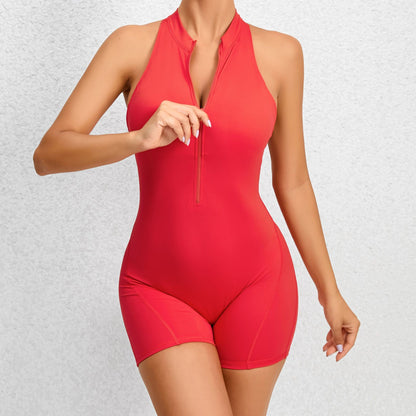 SculptFit™ Zippered Jumpsuit